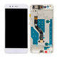 Huawei P10 lite - LCD Displej + Dotykové Sklo + Rám (Pearl White) TFT