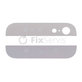 Apple iPhone 5 - Zadní Skleněné Lišty (White)