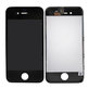 Displej pro iPhone 4S, Black, Dotykové sklo s rámem