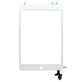 Dotykové sklo s IC konektorem pro iPad Mini, Mini 2, White