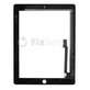 Dotykové sklo pro iPad 3, iPad 4, Black