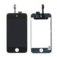 LCD Displej pro iPod Touch (4th Gen), Black, Dotykové sklo s rámem