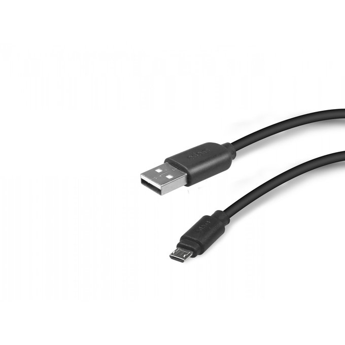 SBS - Micro-USB / USB Kabel (1m), černá