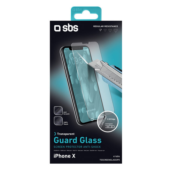 SBS - Tvrzené Sklo pro iPhone X, XS a 11 Pro a 11 Pro, transparentí