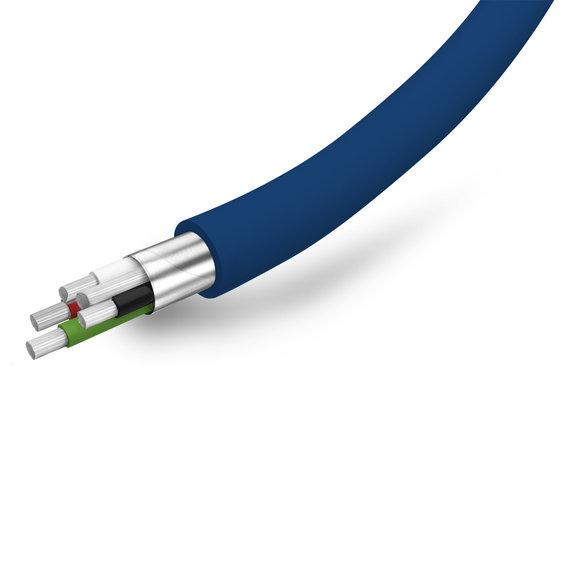 SBS - USB-C / USB Kabel (1m), modrá