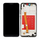 Huawei P20 lite - LCD Displej + Dotykové Sklo + Rám (Black) TFT