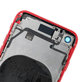 Apple iPhone 8 - Zadní Housing s Malými Díly (Red)