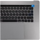 Apple MacBook Pro 15" A1707 (Late 2016 - Mid 2017) - Horní Rám Klávesnice + Klávesnice US + Mikrofon + Trackpad + Reproduktory (Space Gray)
