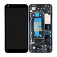 LG Q6 M700N - LCD Displej + Dotykové Sklo + Rám (Black) TFT
