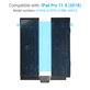 Baterie pro iPad Pro 11.0" (1st Gen 2018), 7812mAh