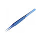 2UUL BlueT Curved Head - Titanová Pinzeta se Zakřivenou Hlavou (Hrot 0.1mm)