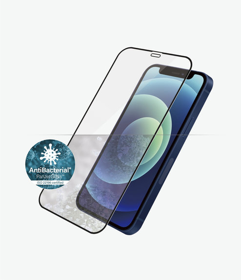 PanzerGlass - Tvrzené Sklo Case Friendly AB pro iPhone 12 mini, černá