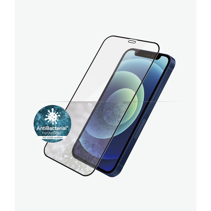 PanzerGlass - Tvrzené Sklo Case Friendly AB pro iPhone 12 mini, černá