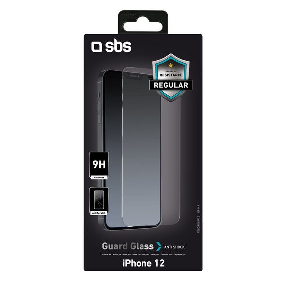SBS - Tvrzené Sklo pro iPhone 12 mini, transparentí