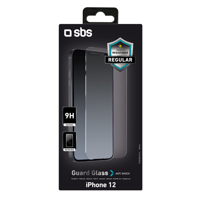 SBS - Tvrzené Sklo pro iPhone 12 mini, transparentí