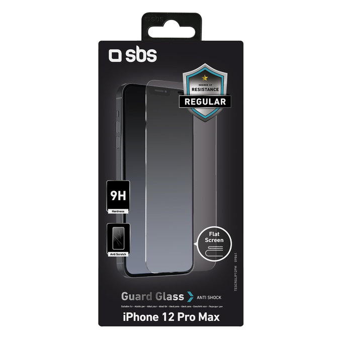 SBS - Tvrzené Sklo pro iPhone 12 Pro Max, transparentí