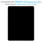 LCD Displej pro iPad Pro 12.9" (4th Gen 2020), Dotykové sklo a IC Board sout Frame, Refurbished