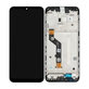 Motorola Moto G9 Play - LCD Displej + Dotykové Sklo + Rám (Black) - 5D68C17397 Genuine Service Pack
