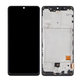 Samsung Galaxy A41 A415F - LCD Displej + Dotykové Sklo + Rám (Prism Crush Black) OLED