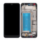 LG Q60 X525 - LCD Displej + Dotykové Sklo + Rám (Blue) Single Sim TFT