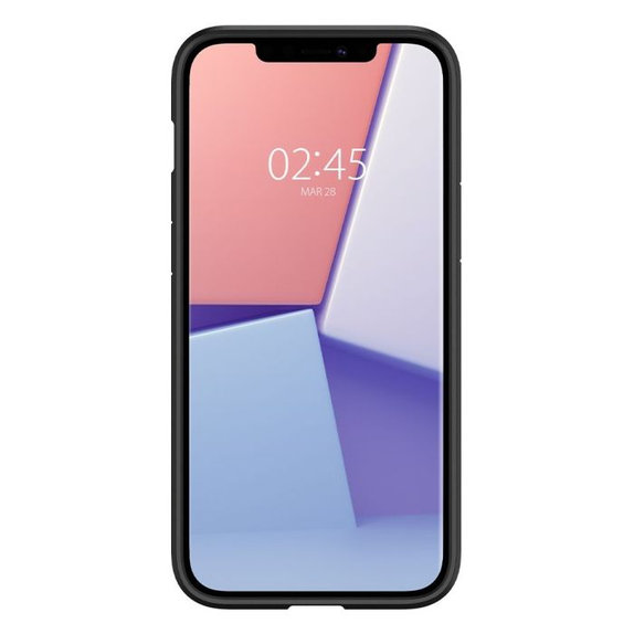 Spigen - Pouzdro Ultra Hybrid pro iPhone 12 a 12 Pro, černá