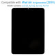 LCD Displej pro iPad Air (4th Gen 2020), Dotykové sklo bez rámu, Refurbished