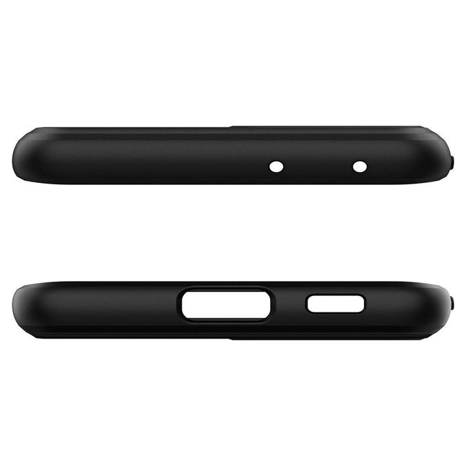 Spigen - Pouzdro Rugged Armor pro Samsung Galaxy S21 Ultra, černá
