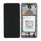 Samsung Galaxy A72 A725F, A726B - LCD Displej + Dotykové Sklo + Rám + Baterie (Awesome Violet) - GH82-25541C, GH82-25542C Genuine Service Pack