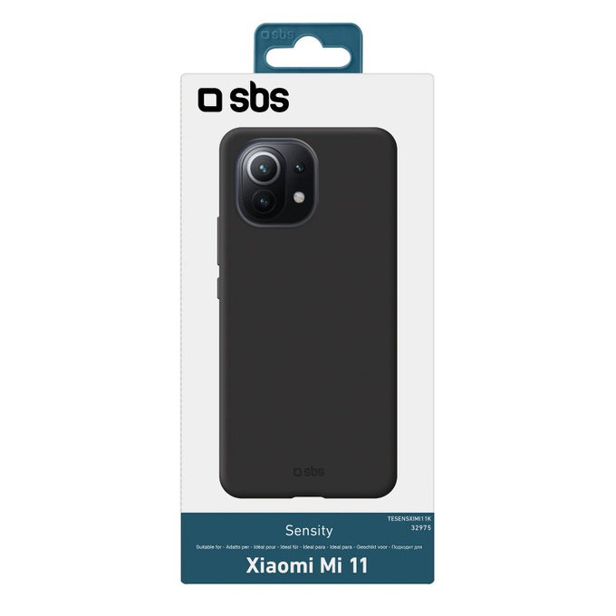 SBS - Pouzdro Sensity pro Xiaomi Mi 11, černá