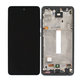 Samsung Galaxy A52 A525F, A526B - LCD Displej + Dotykové Sklo + Rám (Awesome Black) - GH82-25524A GH82-25526A, GH82-25754A, GH82-25602A Genuine Service Pack