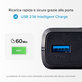 SBS - PowerBank 20 000 mAh, 2x USB, 2,1A, černá