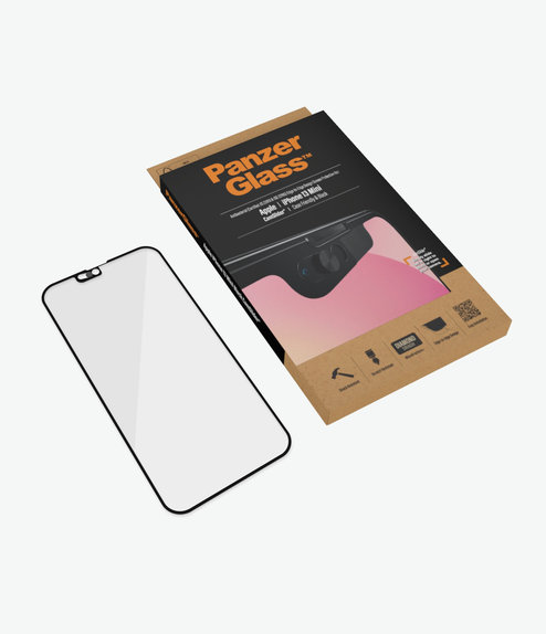 PanzerGlass - Tvrzené Sklo Case Friendly CamSlider AB pro iPhone 13 mini, černá