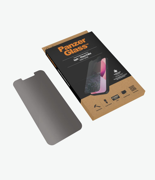 PanzerGlass - Tvrzené Sklo Standard Fit Privacy AB pro iPhone 13 mini, transparentná