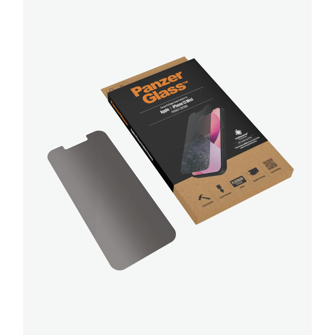 PanzerGlass - Tvrzené Sklo Standard Fit Privacy AB pro iPhone 13 mini, transparentná