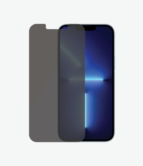 PanzerGlass - Tvrzené Sklo Standard Fit Privacy AB pro iPhone 13 Pro Max a 14 Plus, transparentná