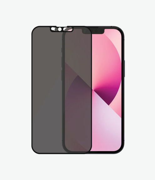 PanzerGlass - Tvrzené Sklo Case Friendly Privacy CamSlider AB pro iPhone 13 mini, černá