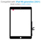 Dotykové sklo pro iPad (9th Gen 2021), Black