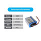 iRobot Braava 2000, 300, 380, 380T, 381, 390, Mint 5200, Mint Plus 5200, Proscenic JOJO Professional - Baterie GPRHC202N026, 4409709, W206001001399 Ni-MH 7.2V 2500mAh