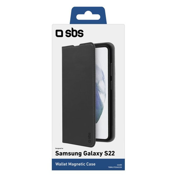 SBS - Pouzdro Book Wallet Lite pro Samsung Galaxy S22, černá