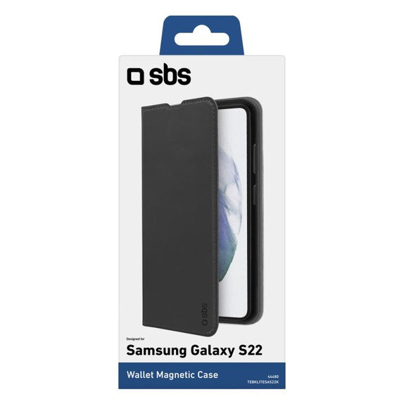 SBS - Pouzdro Book Wallet Lite pro Samsung Galaxy S22+, černá