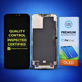 Displej Hard OLED pro iPhone 12 Pro Max, Dotykové sklo s rámem, FixPremium