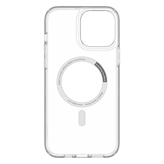 Spigen - Pouzdro Ultra Hybrid s MagSafe pro iPhone 13 Pro Max, bílá