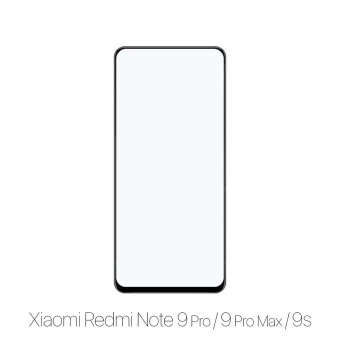 FixPremium FullCover Glass - Tvrzené sklo pro Xiaomi Redmi Note 9 Pro, 9 Pro Max a 9S