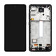 Samsung Galaxy A52 4G A525F - LCD Displej + Dotykové Sklo + Rám (Awesome Black) TFT