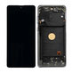 Samsung Galaxy Note 10 Lite N770F - LCD Displej + Dotykové Sklo + Rám (Aura Black) TFT