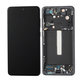 Samsung Galaxy S21 FE G990B - LCD Displej + Dotykové Sklo + Rám (Black) OLED