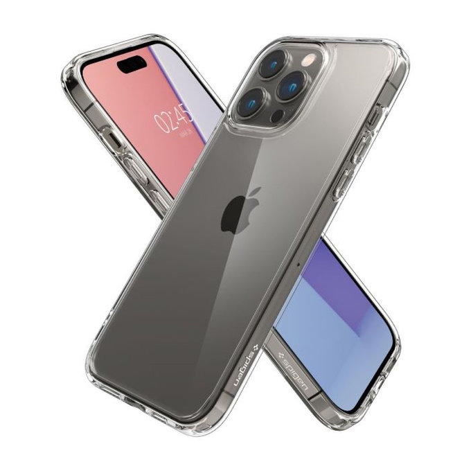Spigen - Pouzdro Ultra Hybrid pro iPhone 14 Pro Max, transparentná