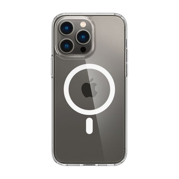 Spigen - Pouzdro Ultra Hybrid s MagSafe pro iPhone 14 Pro, bílá