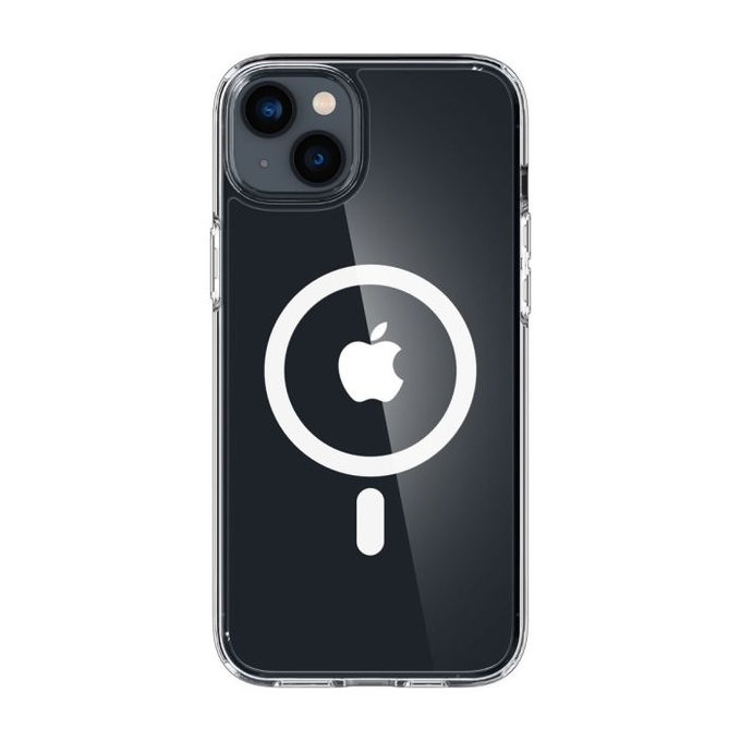 Spigen - Pouzdro Ultra Hybrid s MagSafe pro iPhone 14, bílá