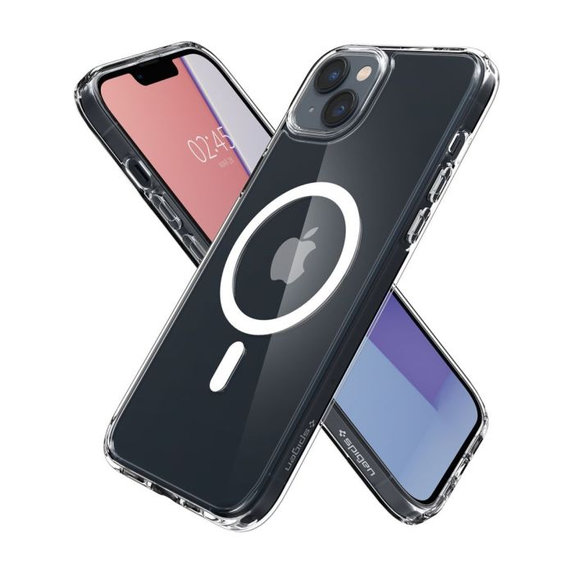 Spigen - Pouzdro Ultra Hybrid s MagSafe pro iPhone 14, bílá